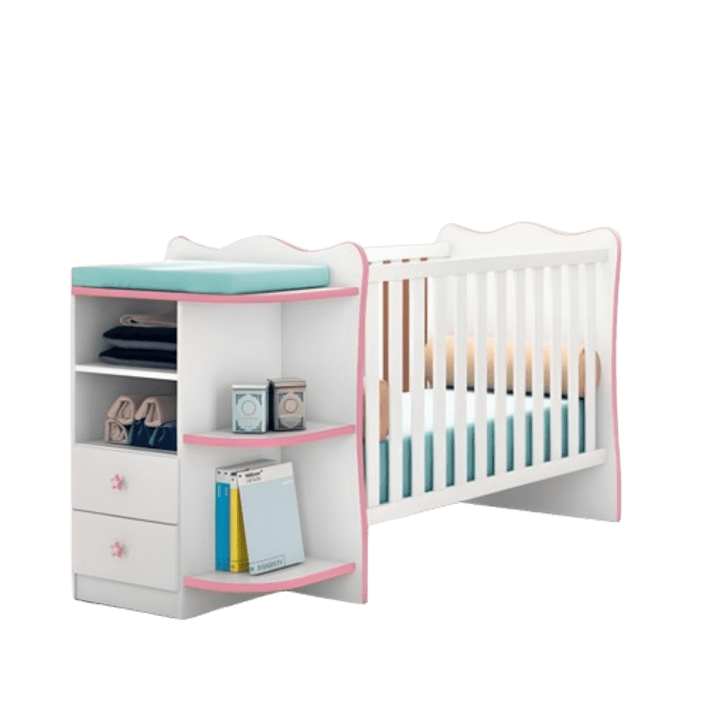 CUNA CON COMODA ABBA QMOVI...